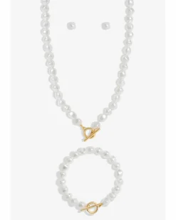 Mood Gold Pearl Strand 3 Piece Set