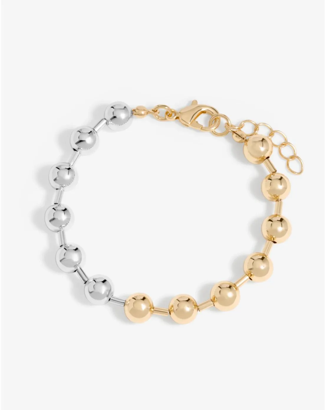 Mood Two Tone Chain Orb Bracelet