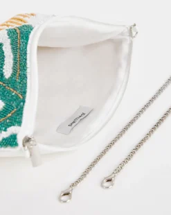 Multi Beaded Clutch Bag