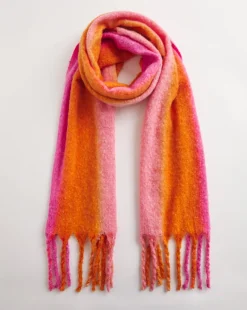 Multi Stripe Blanket Scarf