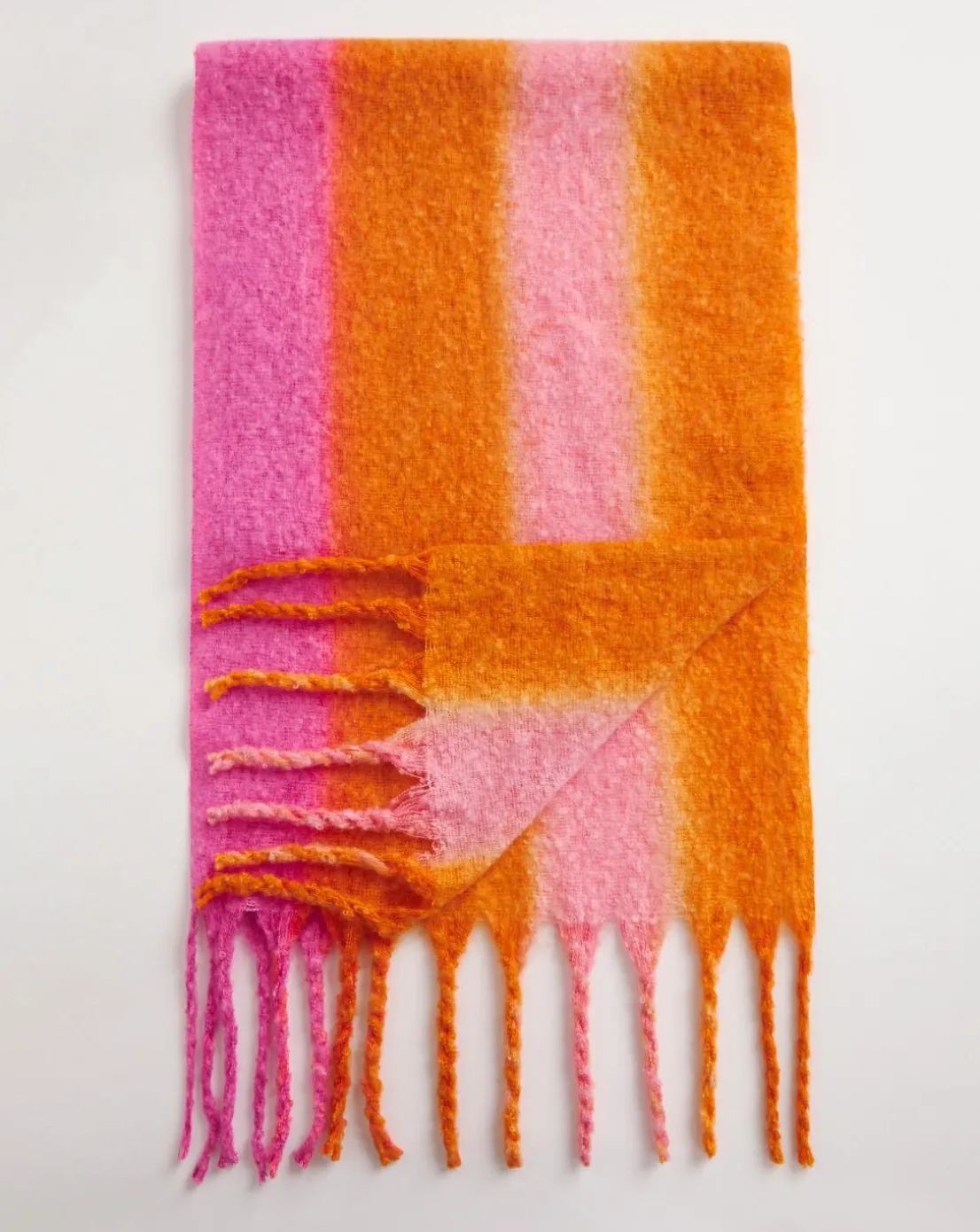 Multi Stripe Blanket Scarf