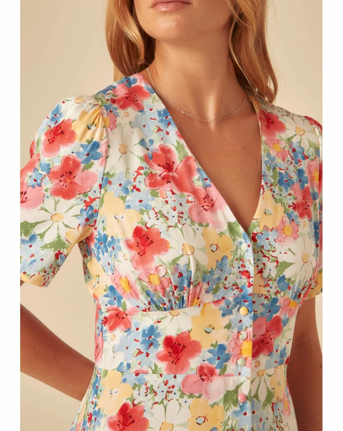 Nobody's Child Alexa Midi Dress Beatrix Floral