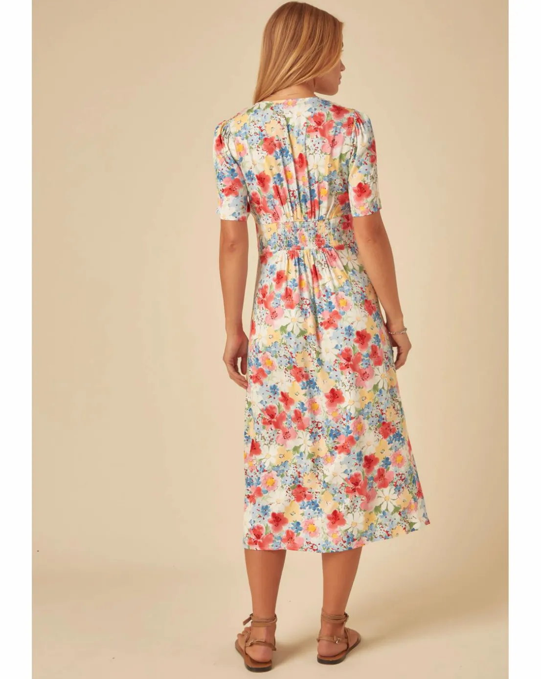 Nobody's Child Alexa Midi Dress Beatrix Floral