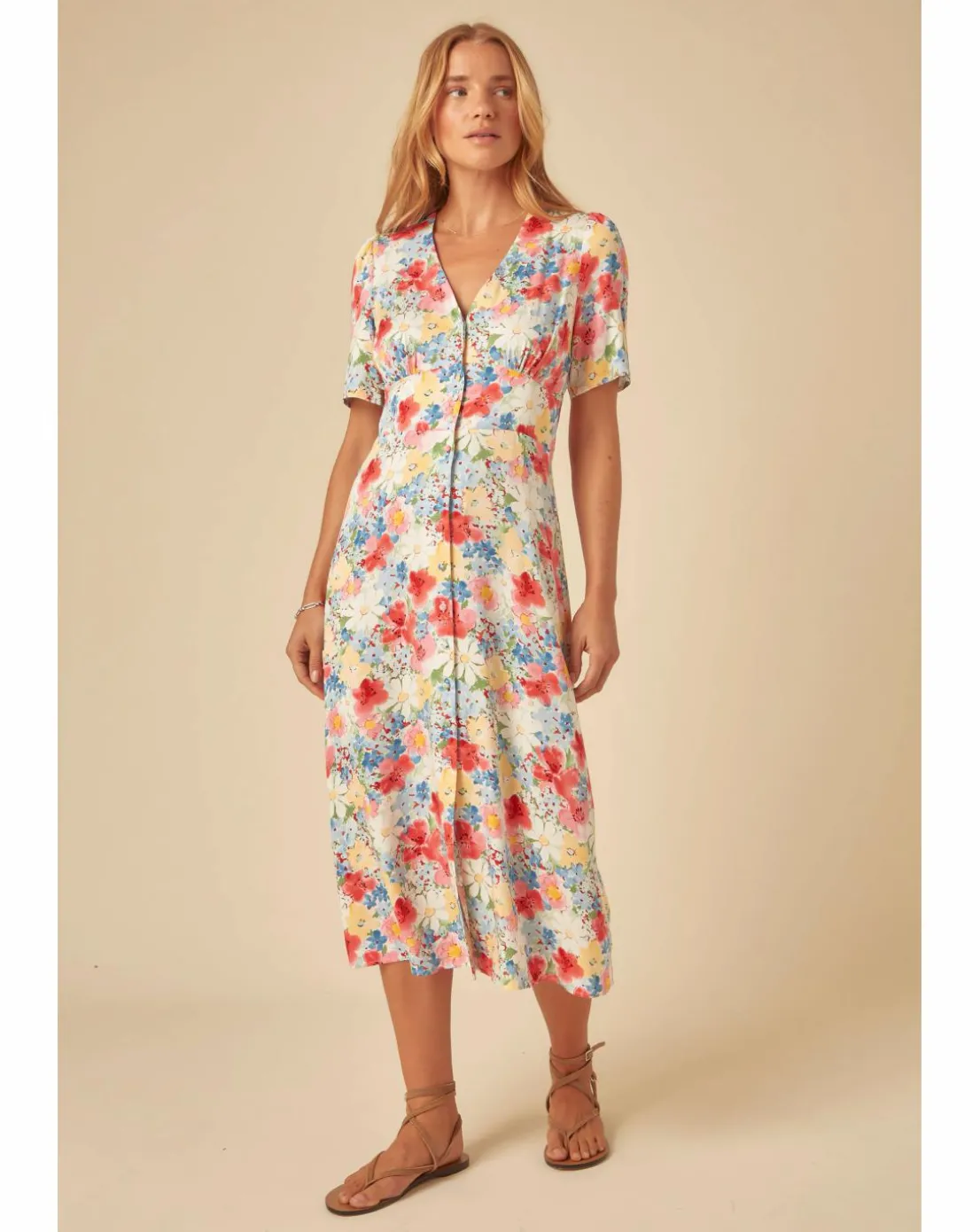 Nobody's Child Alexa Midi Dress Beatrix Floral