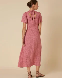 Nobody's Child Andie Midi Dress Joanie Rosebud Pink
