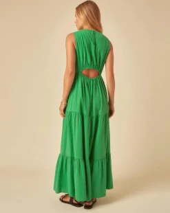 Nobody's Child Astrid Midi Dress Plain