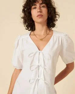 Nobody's Child Bernadetta Short Sleeve Blouse