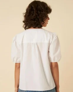 Nobody's Child Bernadetta Short Sleeve Blouse
