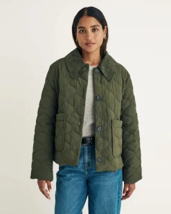 Nobodys Child Collared Quilted Jacket