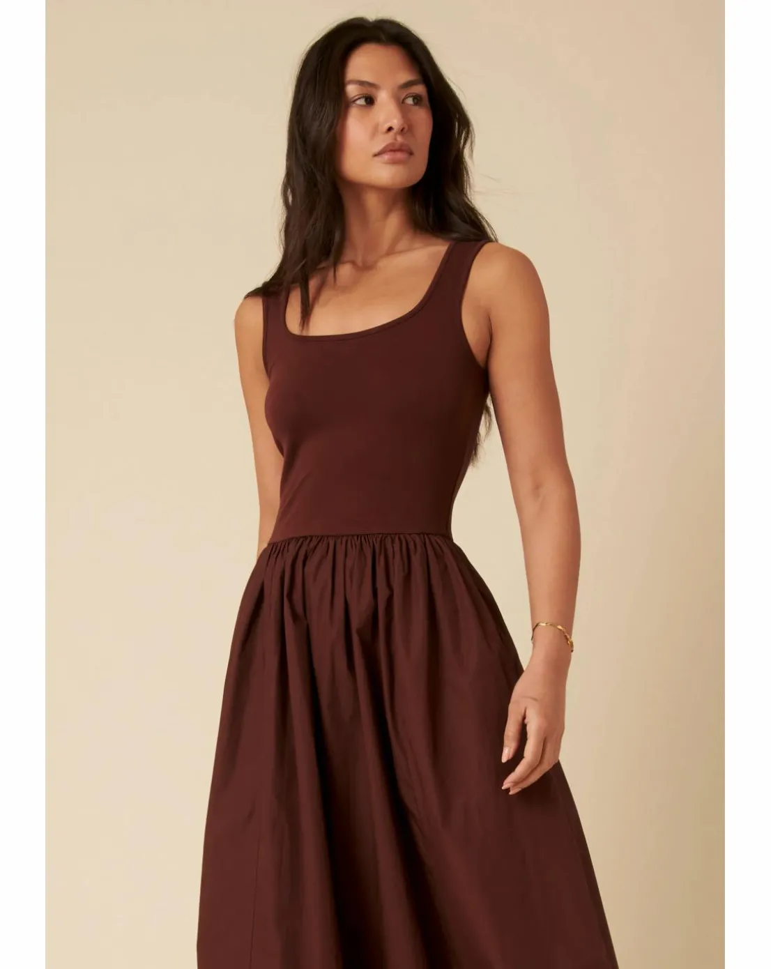 Nobody's Child Colorado Midi Dress Plain