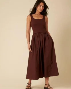 Nobody's Child Colorado Midi Dress Plain