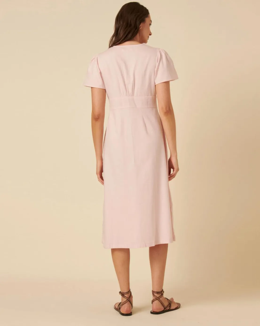 Nobody's Child Denim Alexa Midi Dress