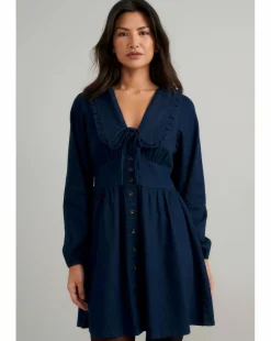 Nobody's Child Denim Otillie Mini Dress