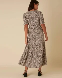 Nobody's Child Lia Midi Dress Ina Ditsy Cream