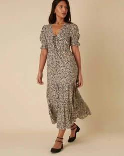 Nobody's Child Lia Midi Dress Ina Ditsy Cream