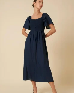 Nobody's Child Mia Midi Dress Plain