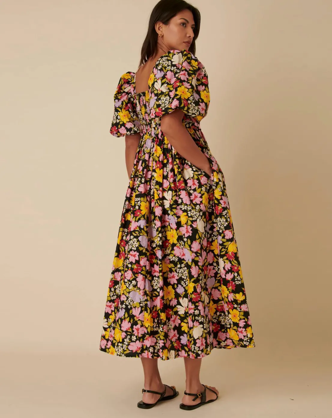 Nobody's Child Midaxi Dress Ariel Print