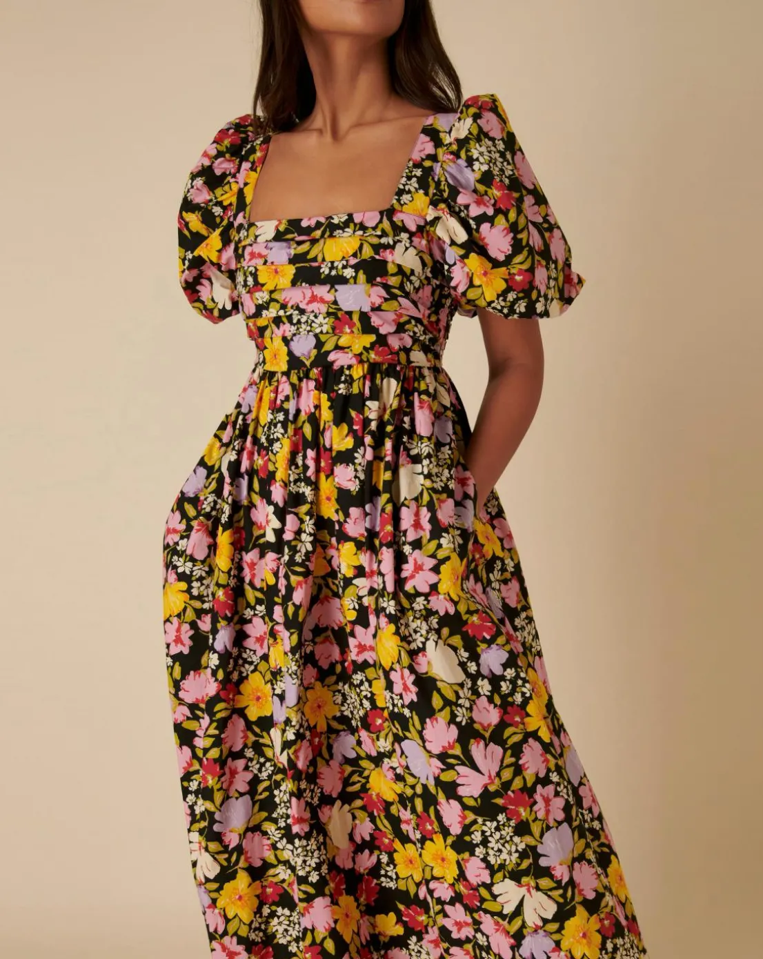 Nobody's Child Midaxi Dress Ariel Print