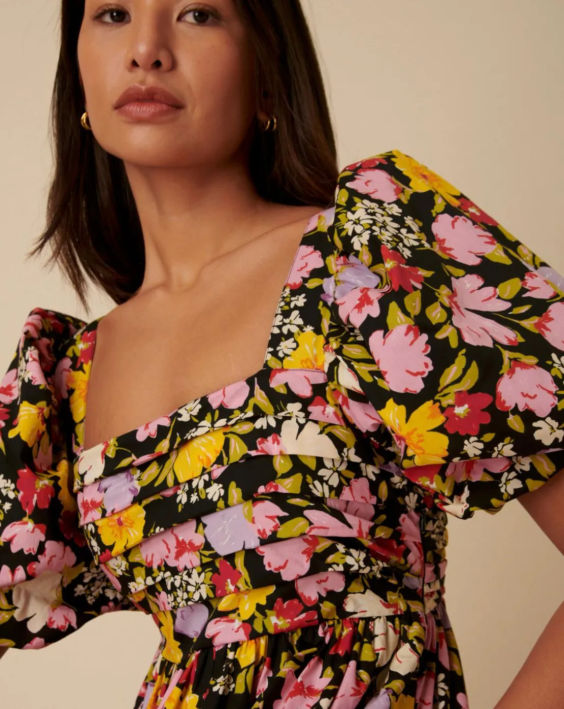 Nobody's Child Midaxi Dress Ariel Print