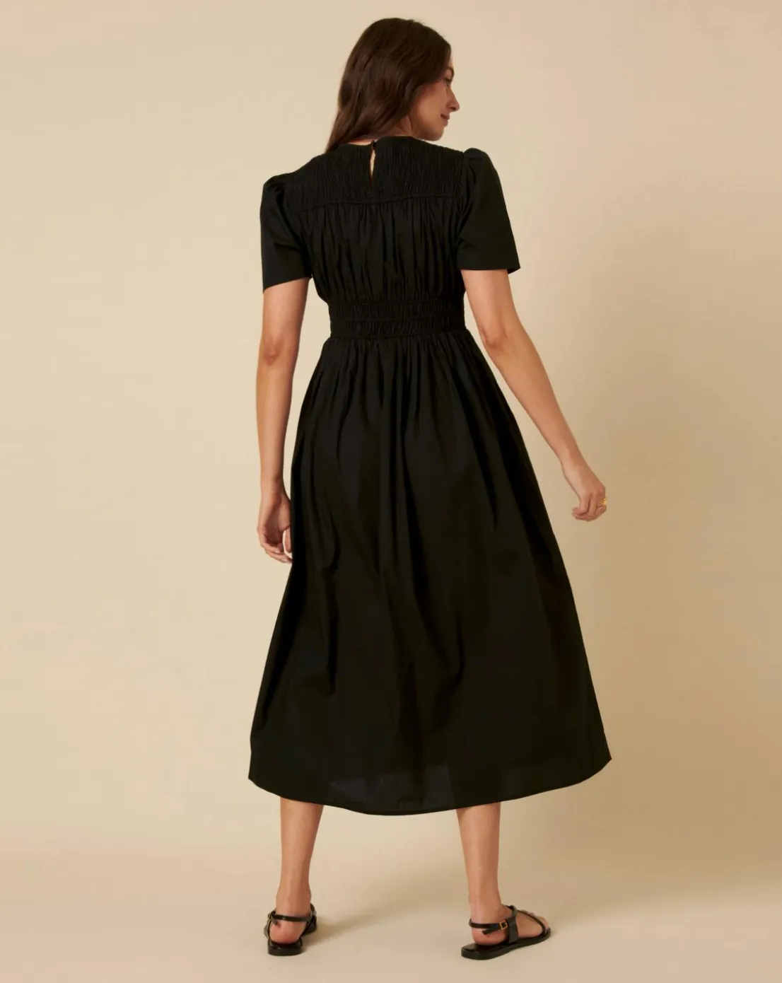 Nobody's Child Natalia Midi Dress Plain