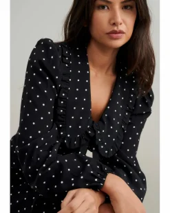 Nobody's Child Otillie Spot Midi Dress