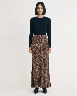 Nobody's Child Peyton Leopard Skirt