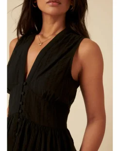 Nobody's Child Sleeveless Starlight Mini Dress Plain