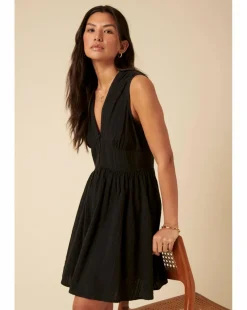 Nobody's Child Sleeveless Starlight Mini Dress Plain