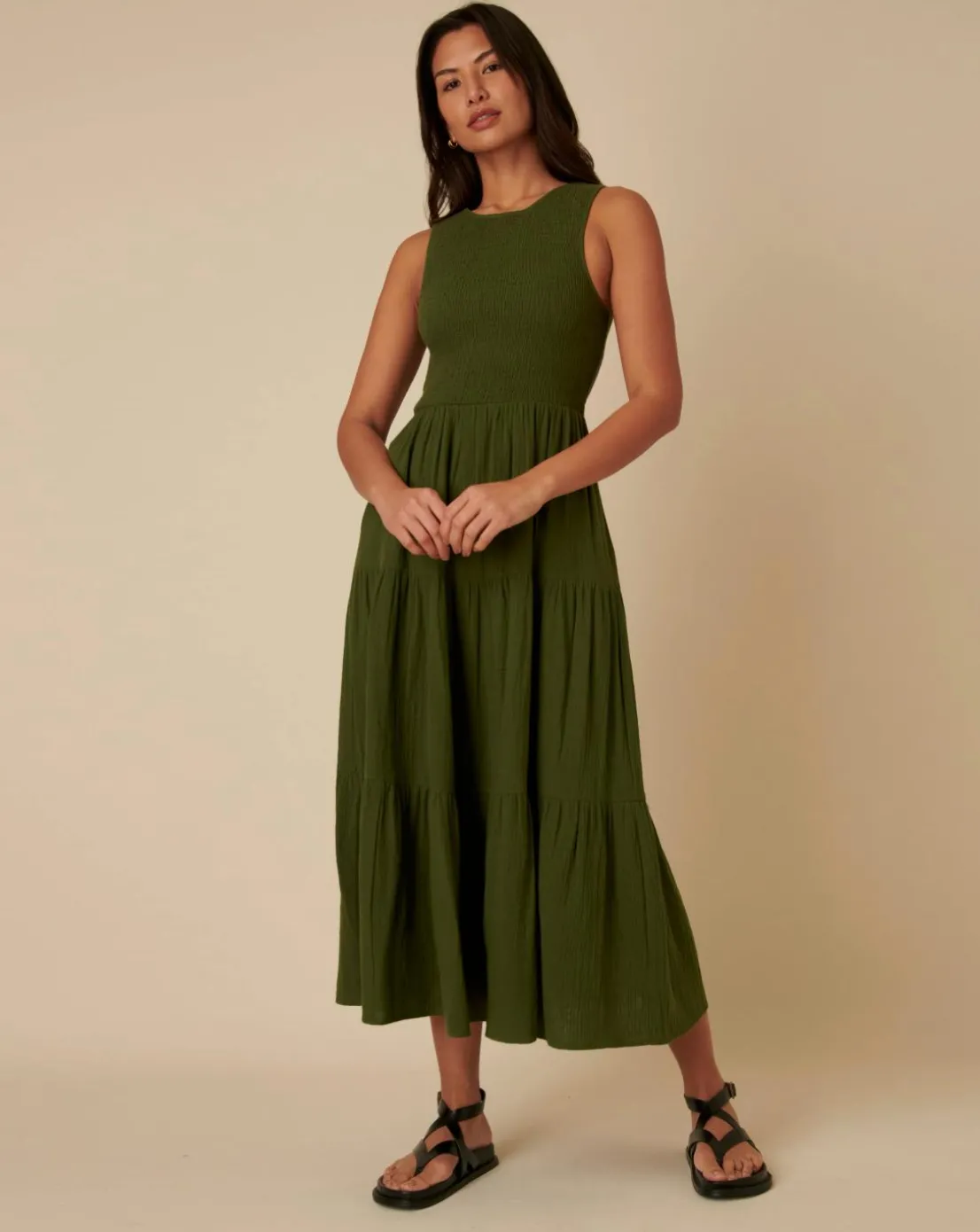 Nobody's Child Sleeveless Charlie Midaxi Dress