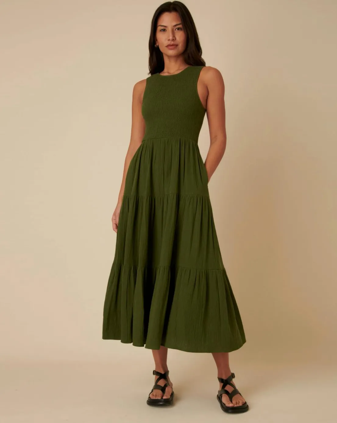 Nobody's Child Sleeveless Charlie Midaxi Dress