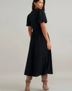 Nobody's Child Starlight Midi Seersucker Dress