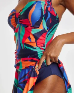 Non Wired Halter Swimdress