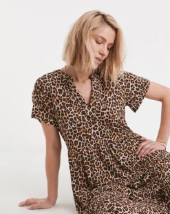 Notch Neck Maxi Dress