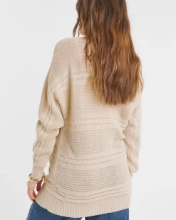 Oatmeal Cable Tunic