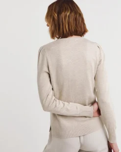 Oatmeal Crew Neck Jumper