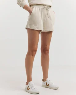 Oatmeal Pocket Front Jersey Short