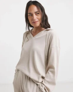 Oatmeal Waffle Hoodie