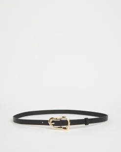Oval Buckle Jean Belt