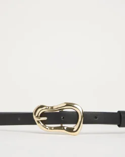 Oval Buckle Jean Belt