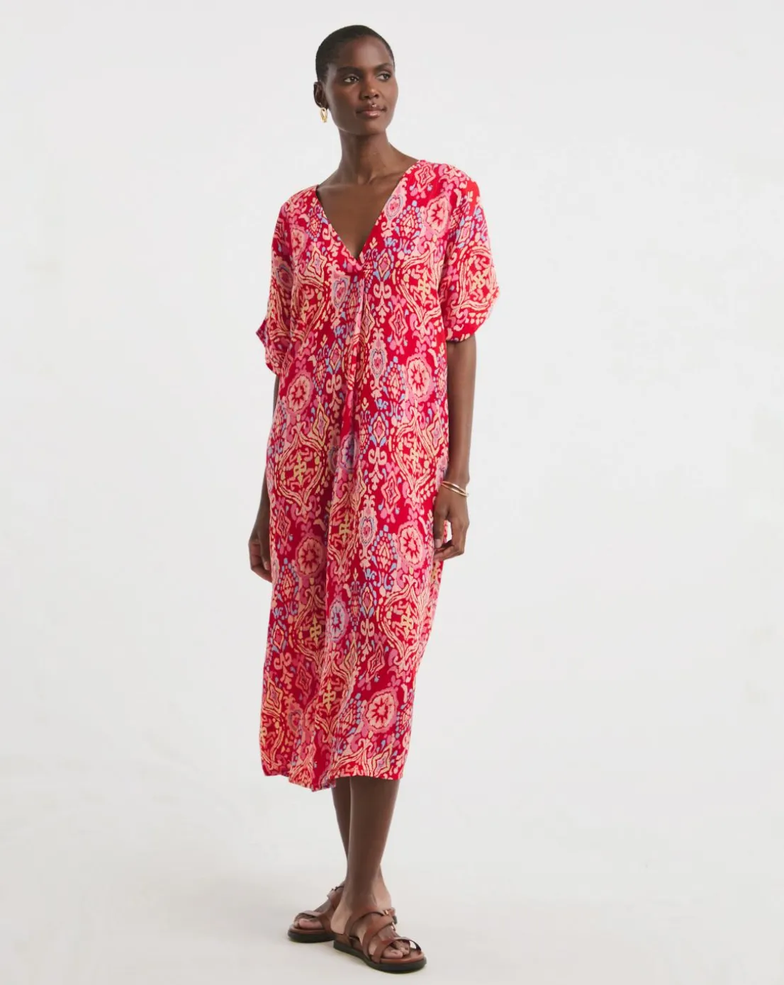 Overhead Midi Kaftan Dress