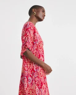 Overhead Midi Kaftan Dress