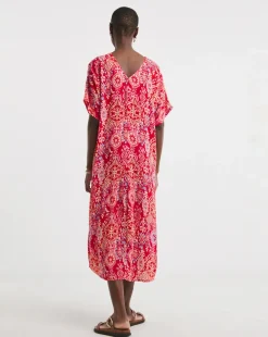 Overhead Midi Kaftan Dress