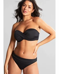 Panache Anya Riva Fold Bikini Brief Black