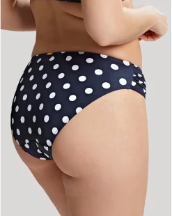 Panache Anya Riva Navy Spot Bikini Pant