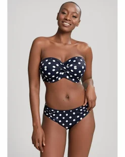 Panache Anya Riva Navy Spot Bikini Pant
