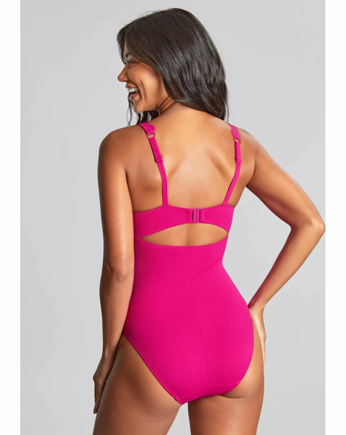 Panache Spirit Rita Plunge Wired Swimsuit Magenta