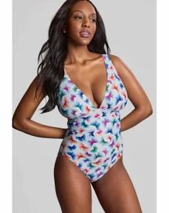 Panache Taylor Non Wired Swimsuit Flutter Print