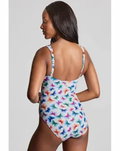 Panache Taylor Non Wired Swimsuit Flutter Print