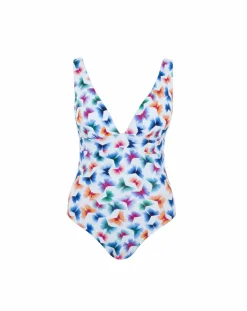 Panache Taylor Non Wired Swimsuit Flutter Print