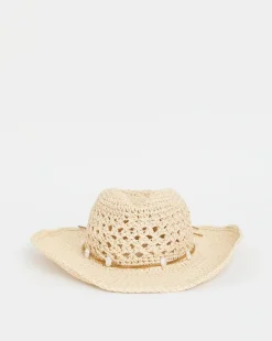 Pearl Detail Western Cowboy Hat